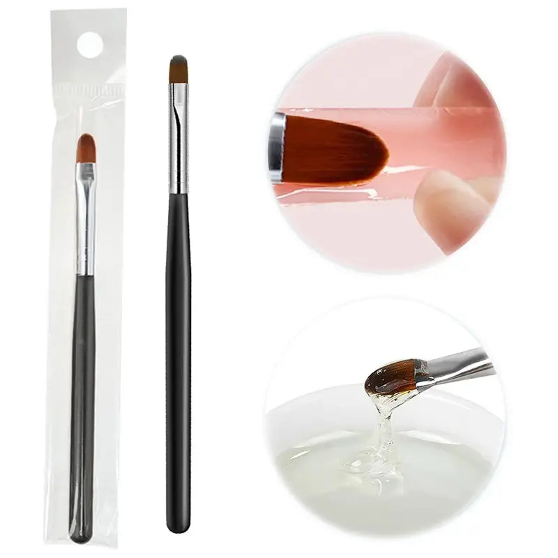 Round Nail Brush