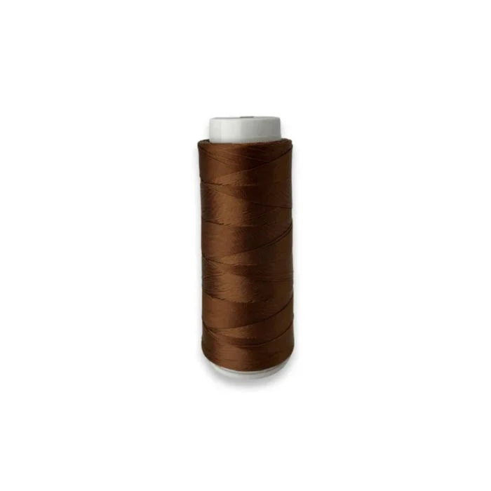 Pre Bonded Nylon Thread Dark Brown 500m