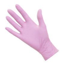 Load image into Gallery viewer, Pink Nitrile Gloves x 100
