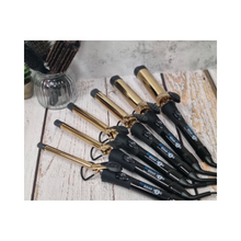 Load image into Gallery viewer, Electric Head Jog Titanium Gold Waving Iron 38mm
