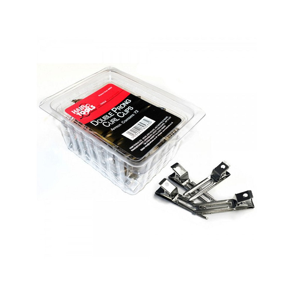 Double Prong Curl Clips Approx 36