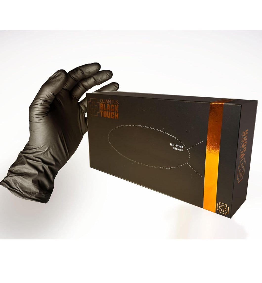Black Touch Examination Gloves Medium