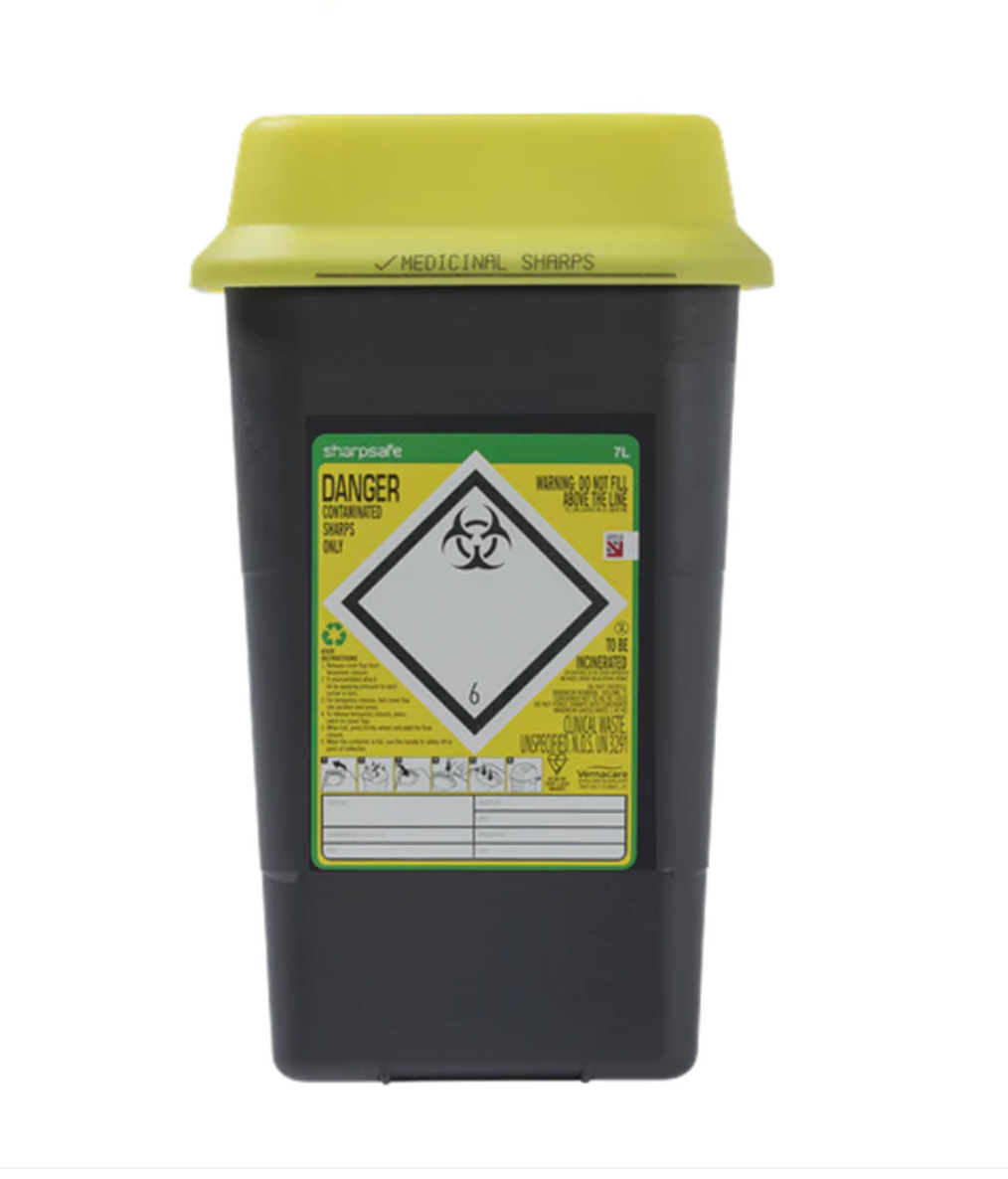 1.8L Sharps Disposable box