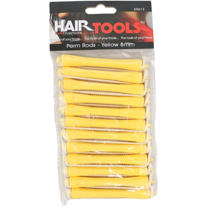 Hair Tools Perm Rods Yellow 8mm