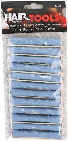 Hair Tools Perm Rods Blue 11mm