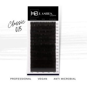 HB Classic Lashes 0.15 D Curl