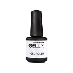 Gellux Black Purely White Polish 15ml