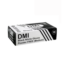 Load image into Gallery viewer, Powder Free Black Nitrile Gloves Boxed Large x 100
