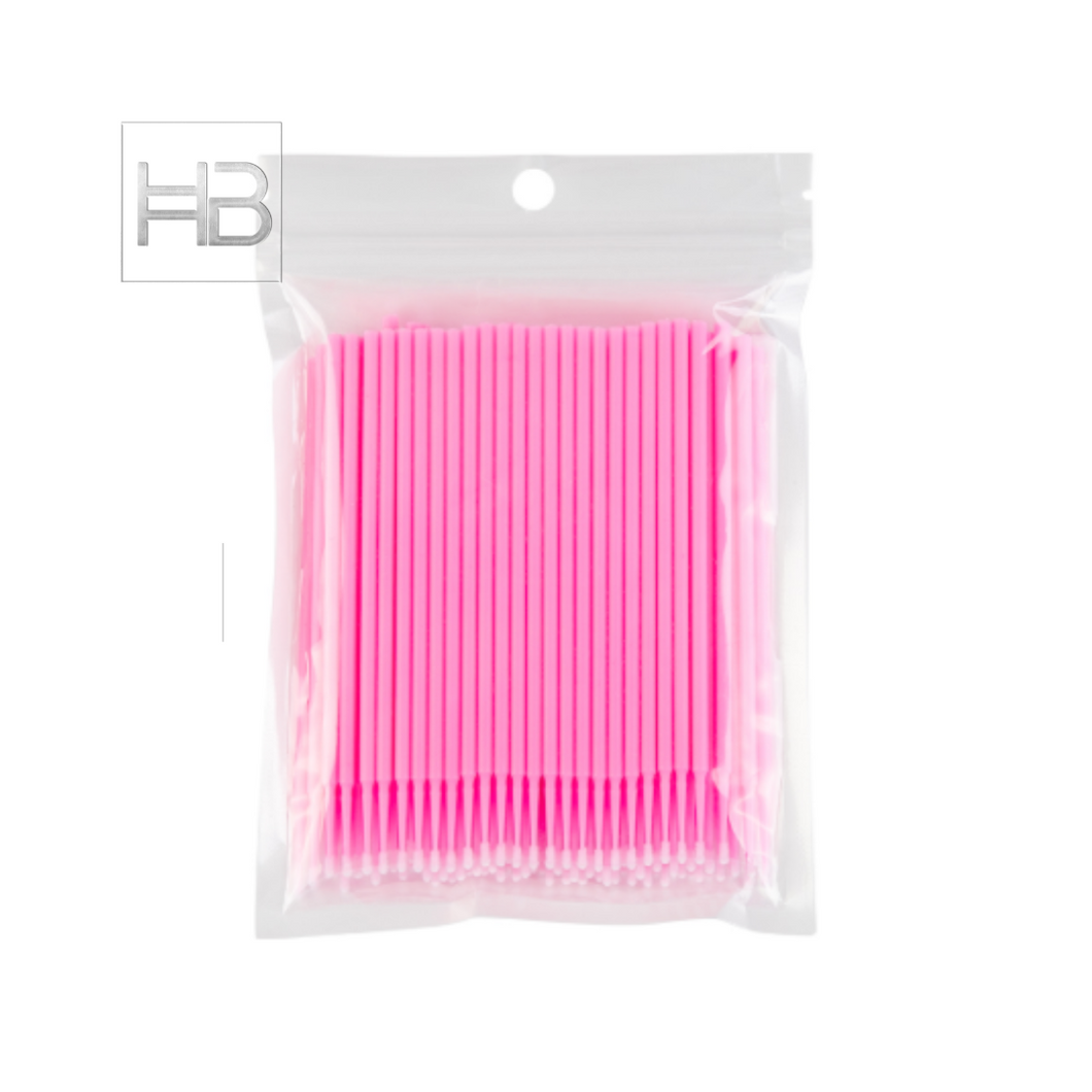 Disposable Micro Brushes mixed colours