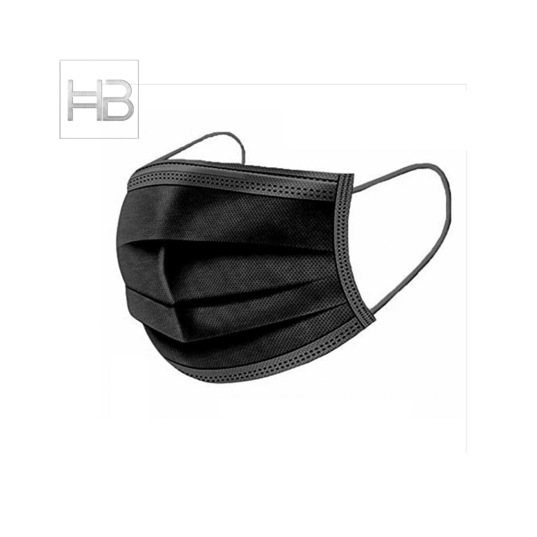 Face Masks Disposable Non-Medical Pack of 50