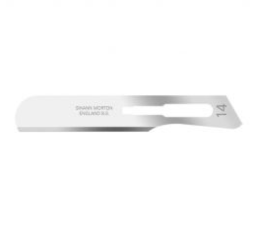 No.14R Dermaplane Scalpel Blade PK20
