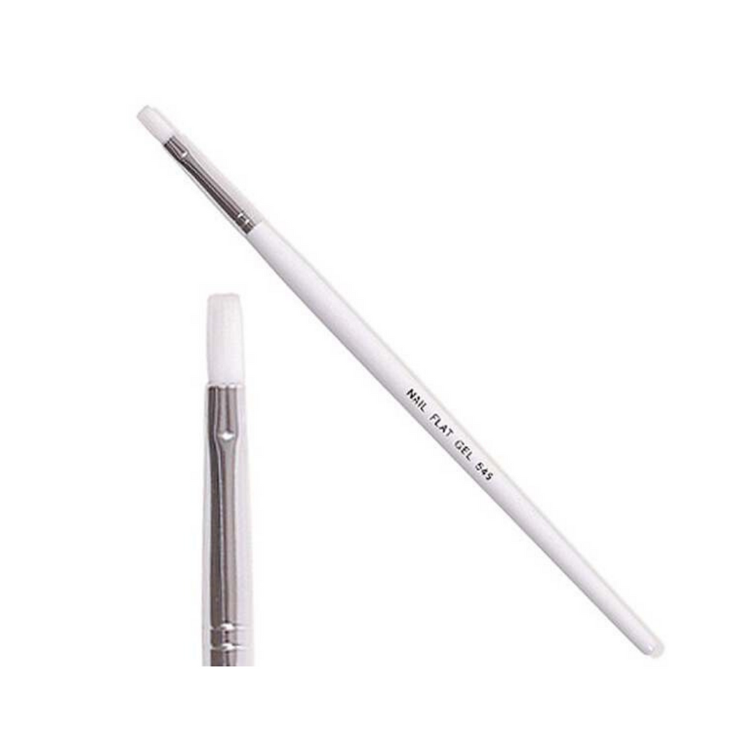 Flat White UV Gel Brush