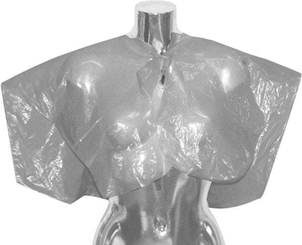 Clear Disposable Shoulder Capes x100