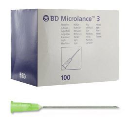 21G Green 1 1/4 inch BD Microlance Needles