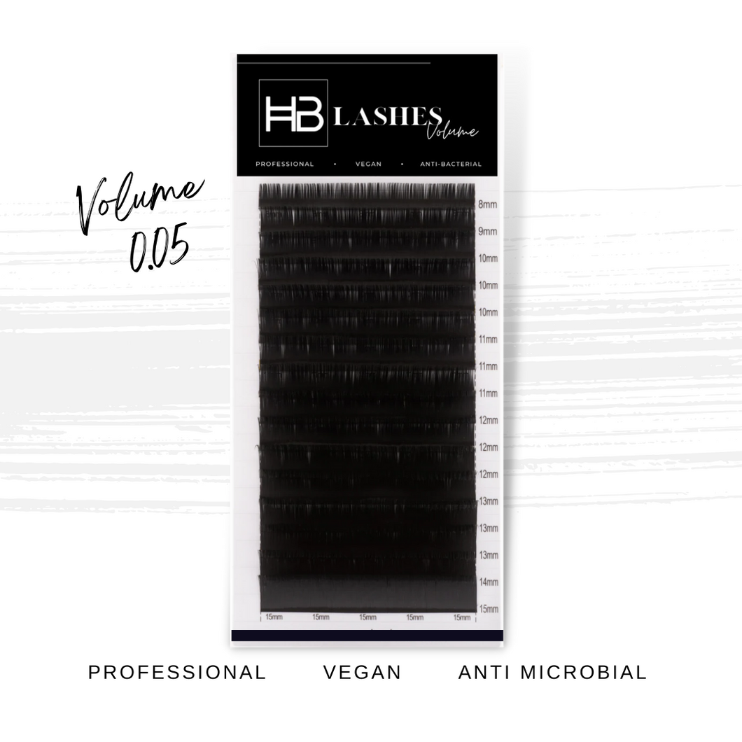 HB Volume Lashes 0.05 D Curl